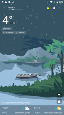 365桌面天气截图欣赏