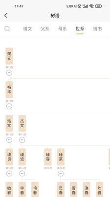 百家有谱截图欣赏