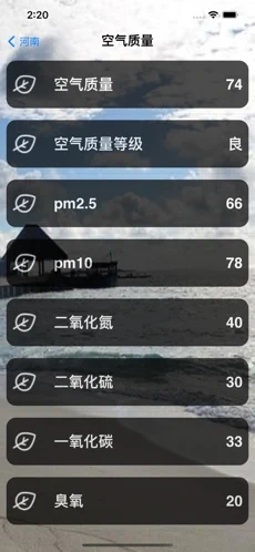 阿贡天气截图欣赏