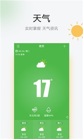 如东天气截图欣赏