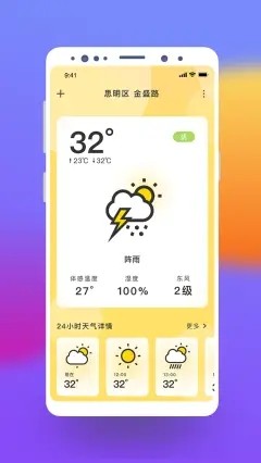 猫咪天气预报截图欣赏