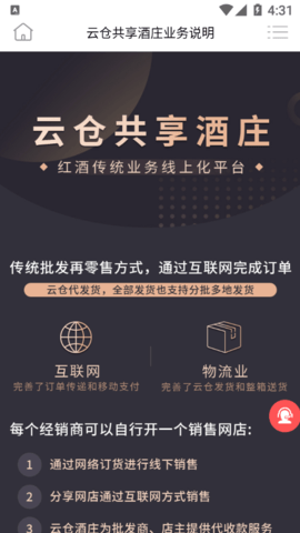 云仓酒庄截图欣赏