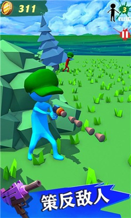 火柴人水枪英雄截图欣赏