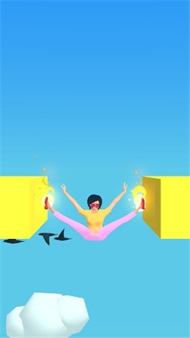 一字马向上跳截图欣赏