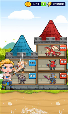 站在塔上的男人截图欣赏