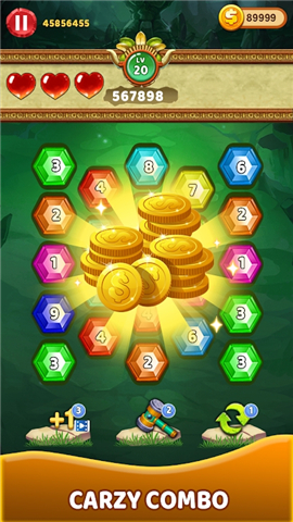 合并六边形宝石截图欣赏