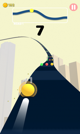 滚动的弹珠截图欣赏