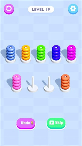 拼色谜题截图欣赏