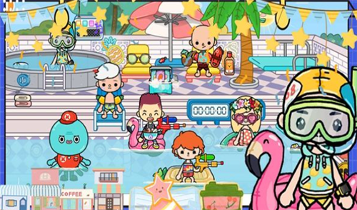 樱花城堡生活假期截图欣赏