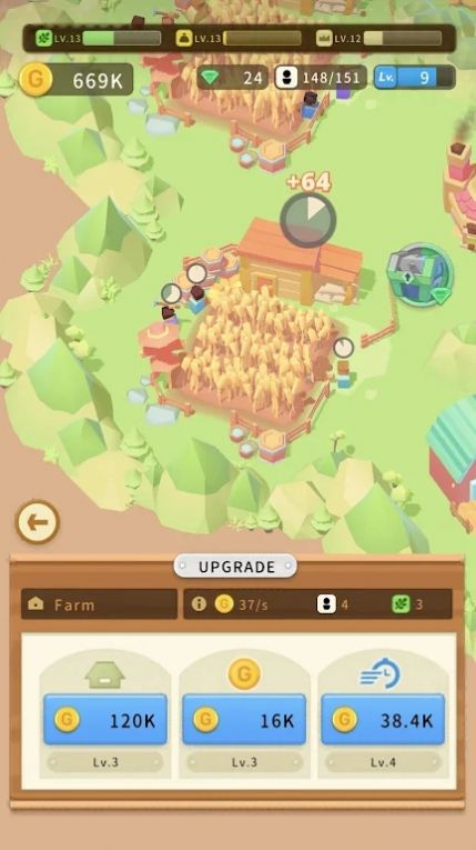 空闲王国冲突截图欣赏