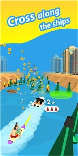 香蕉滑雪截图欣赏