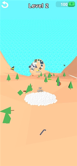 雪崩的沙球截图欣赏