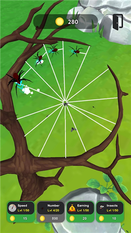 闲置蜘蛛截图欣赏