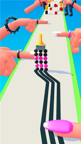 指甲艺术跑酷截图欣赏