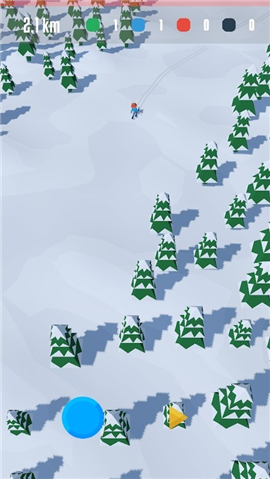 无尽的3D滑雪截图欣赏