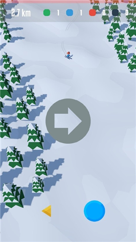 无尽的3D滑雪截图欣赏