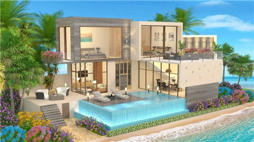 现代海滨别墅设计截图欣赏