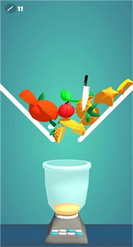 切片水果搅拌截图欣赏