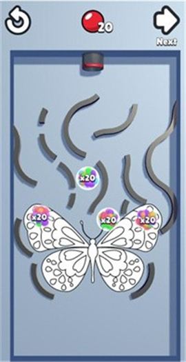 弹珠涂色截图欣赏