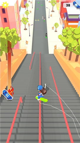 滑稽的滑冰截图欣赏