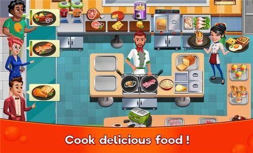 烹饪咖啡馆餐厅女孩截图欣赏