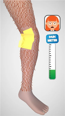 疯狂拔腿毛截图欣赏