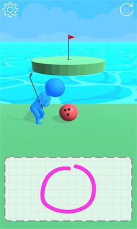 绘画高尔夫截图欣赏