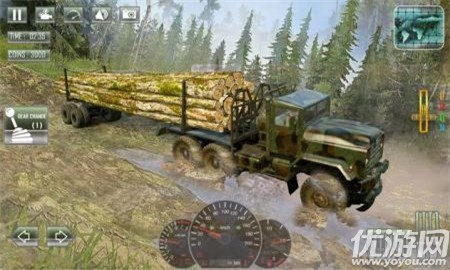 陆军俄罗斯卡车驾驶