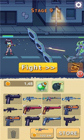 萌妹大战外星人截图欣赏