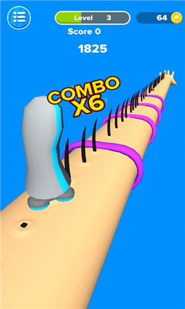 刮手毛截图欣赏