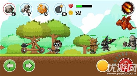 疯狂的弹射器截图欣赏