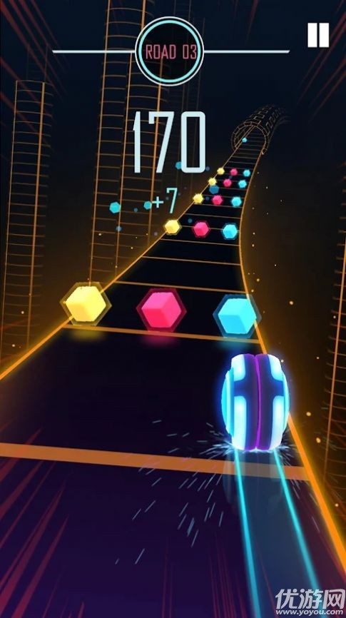 轮胎跑酷游戏截图欣赏