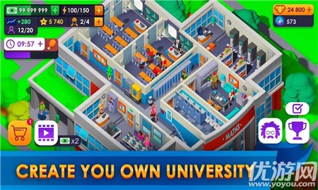 空闲学校大亨截图欣赏