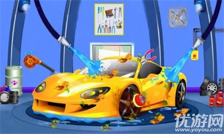 儿童超级英雄洗车截图欣赏