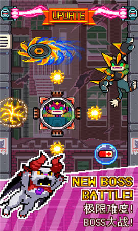 像素猫跳跃截图欣赏