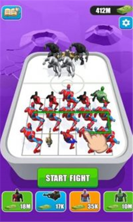 超级英雄合并大战截图欣赏