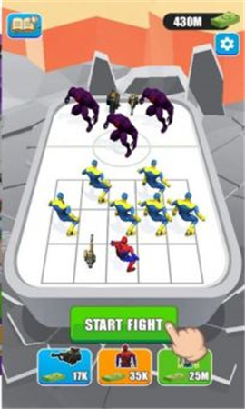 超级英雄合并大战截图欣赏