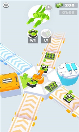 点击工厂机械臂3D截图欣赏