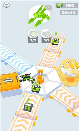 点击工厂机械臂3D截图欣赏