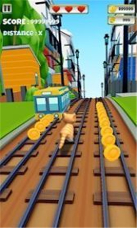 无尽奔跑的猫截图欣赏