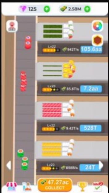 放置寿司工厂截图欣赏