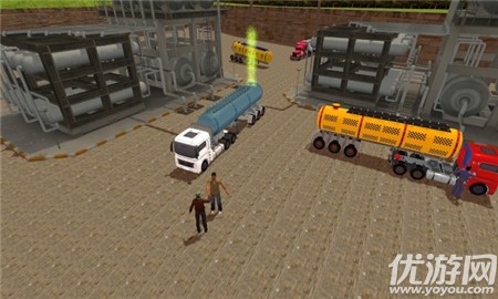 山地油罐车运输