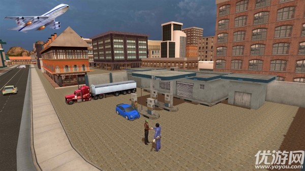 山地油罐车运输