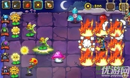 燃烧果蔬大战僵尸截图欣赏