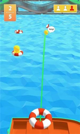 扔接救生圈截图欣赏