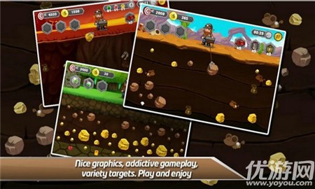 黄金矿工挖金矿截图欣赏