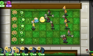 植物大战僵尸游戏截图