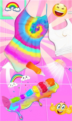 独角兽彩虹扎染截图欣赏