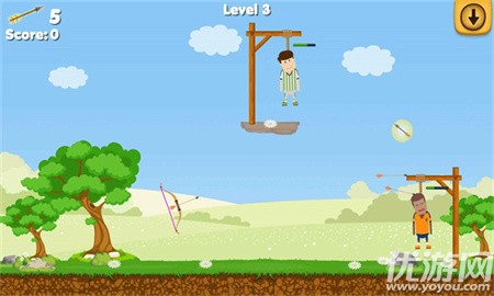 弓箭割绳截图欣赏