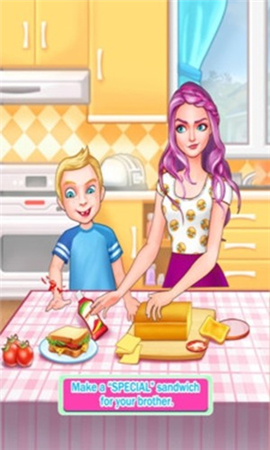 姐弟战争清洁日截图欣赏